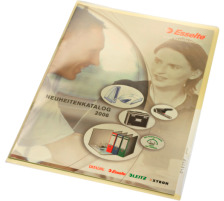LEITZ Sichthllen Premium A4 gelb, 0,15mm 100 Stck, 41000015