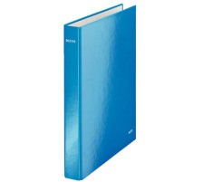 LEITZ Ringbuch WOW A4 blau metallic, 42410036