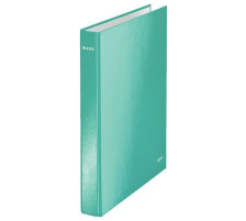 LEITZ Ringbuch WOW A4 eisblau metallic, 42410051