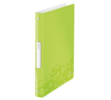 LEITZ Ringbuch WOW PP A4 grn metallic 25mm, 42580064