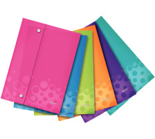 6 X LEITZ Sammeltasche WOW A4 6-farbig assortiert, 44690099