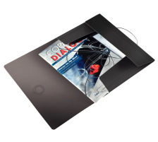 LEITZ Pochettes  last. Solid PP A4 noir, 45631095