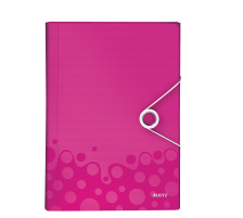 LEITZ Projektmappe WOW A4 metallic pink, 45890023