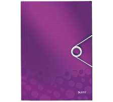 LEITZ Dossier de coll. WOW A4 pourpre 150 feuilles, 45990062