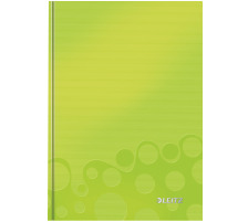LEITZ Notizbuch WOW A4 liniert, 90g grn, 46251064