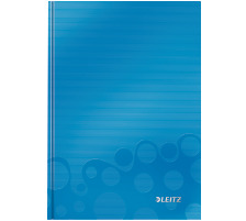 LEITZ Notizbuch WOW A5 kariert, 90g blau, 46281036