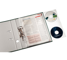 LEITZ Dossier Brochure/CD A4 graine, 0,12mm 5 pcs., 47613003