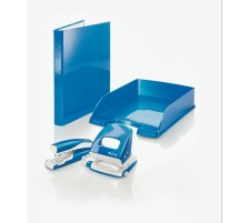 LEITZ Corbeille Courrier WOW A4 bleu, 52263036