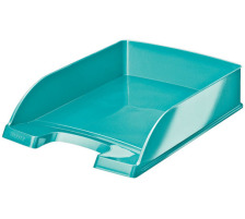 LEITZ Corbeille Courrier WOW A4 bleu glacier, 52263051