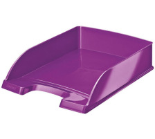 LEITZ Corbeille Courrier WOW A4 violet, 52263062