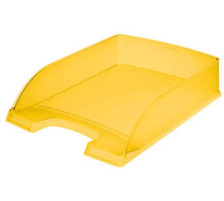 LEITZ Corbeille  courrier Plus A4 jaune gele, 52270010