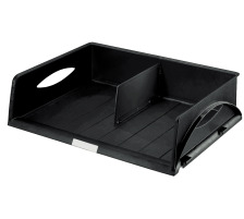 LEITZ Corbeille Courrier Jumbo A3/C3 noir, 52320095