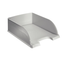 LEITZ Corbeille Courrier Jumbo A4 gris, 52330085
