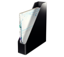 LEITZ Bote de classeur Duo Color noir, 53620095
