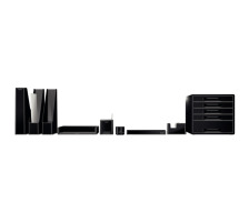LEITZ Ruban adh. Duo Color noir, 53640095