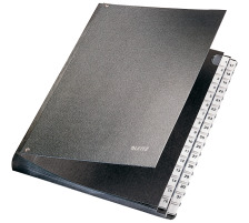 LEITZ Pultordner PP A-Z schwarz 31 Fächer, 59310095