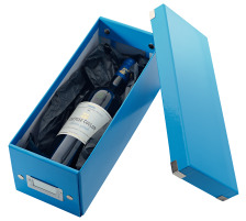 LEITZ CD Box Click&Store 145x135x360mm bleu, 60410036