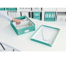 LEITZ Click&Store Box 280x100x370mm bleu glacier, 60580051