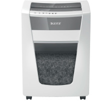 LEITZ Destructeur doc.OfficeProP-6+ Coupe croise, gris/blanc, 80042000