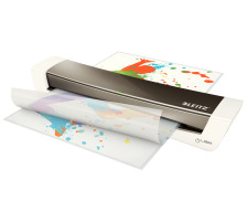 LEITZ Laminiergert Ilam A3 dunkelgrau/weiss Bundle, 9176-0000