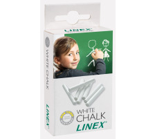 LINEX Tafelkreiden weiss 10 Stück, 467700L