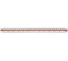 LINEX Rgle triangulaire 30cm blanc/color, 94800L