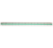 LINEX Rgle triangulaire 30cm blanc/color, 95400L