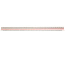LINEX Rgle triangulaire 30cm blanc/color, 95400L