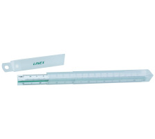 LINEX Rgle triangulaire 30cm blanc/color, 95400L