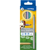 LYRA Crayon de couleur 6 couleurs tui, 3941062