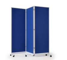 MAGNETOPLAN Murale de prsent. 3-lements feutre, pliable 600x1800mm, 1105303