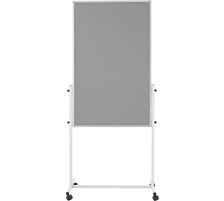 MAGNETOPLAN Universal Board Filz grau 750x1200mm Universal-Board, 11112101