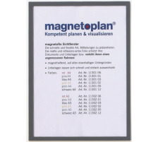 MAGNETOPLAN Dossiers Magnetofix A4 gris 5 pcs., 1130301
