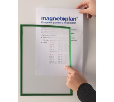 MAGNETOPLAN Magnetofix Sichtfenster A4 gelb 5 Stk. magnetofix-Sichtfenster, gelb, 1130302