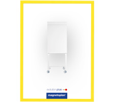 MAGNETOPLAN Magnetofix Sichtfenster A4 gelb 5 Stk. magnetofix-Sichtfenster, gelb, 1130302