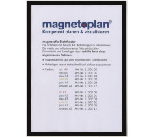 MAGNETOPLAN Dossiers Magnetofix A4 noir 5 pcs., 1130312