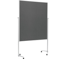 MAGNETOPLAN DesignTableau de Prsent. Feutre gris monobloc, 1151101