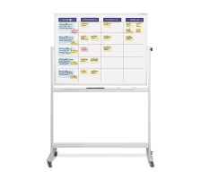 MAGNETOPLAN SCRUM Board 1800x1200mm XL mobil acc. incl., 1240699