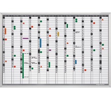 MAGNETOPLAN Set Planificateur anne allemand 920x625mm, 1241012S