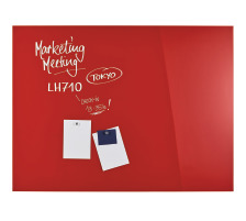 MAGNETOPLAN Design Glassboard 2000x1000mm rouge, 13409006