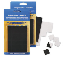 MAGNETOPLAN Magnetoflex Takkis 15x15mm 140 pcs., 15501