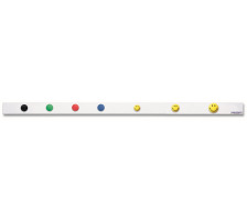 MAGNETOPLAN Rail mural 1000mm blanc 10 pcs., 16151