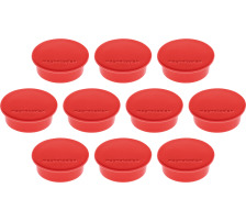 MAGNETOPLAN Magnet Discofix Color 40mm rot, ca. 2.2 kg 10 Stk. Magnet Discofix Color, rot, 1662006