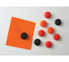 MAGNETOPLAN Aimant Discofix Mini 20mm noir 10 pcs., 1664612