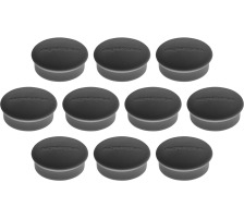 MAGNETOPLAN Magnet Discofix Mini 20mm schwarz 10 Stk., 1664612