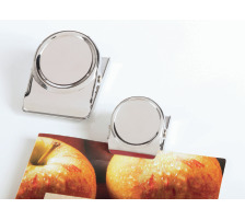 MAGNETOPLAN Aimants Clip argent grand 40mm, 16669