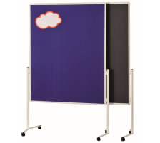 MAGNETOPLAN Tableau d.Prsent. Feutre gris rigide 1200x1500mm, 2111101