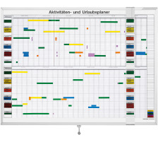 MAGNETOPLAN Planificateur vacances/activ. 7 jours, 30 Col. 1200x900mm, 3703155