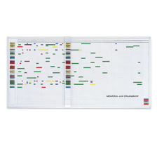 MAGNETOPLAN Planificateur vacances/activ. 5 jours, 30 Col. 1500x450mm, 3703255