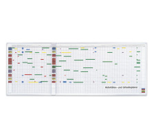 MAGNETOPLAN Planificateur vacances/activ. 7 jours, 80 Col. 2000x1000mm, 3707255